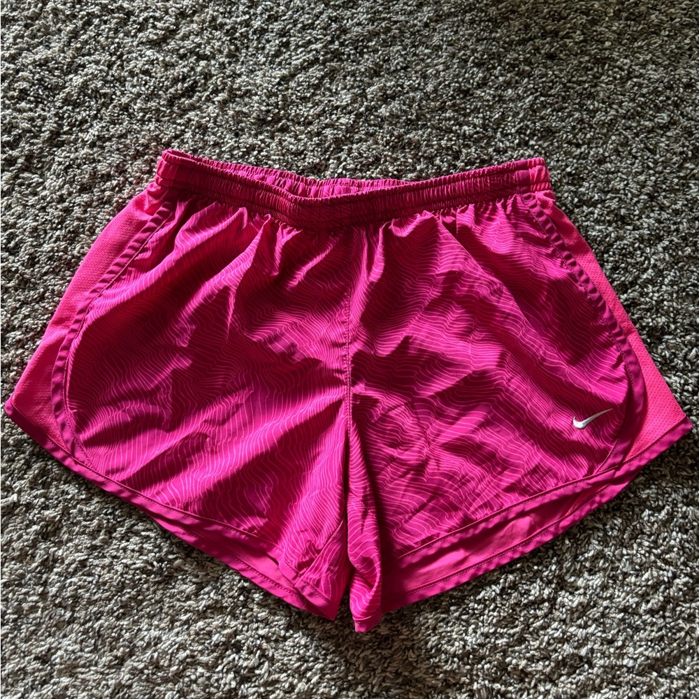 Hot pink Nike shorts size small